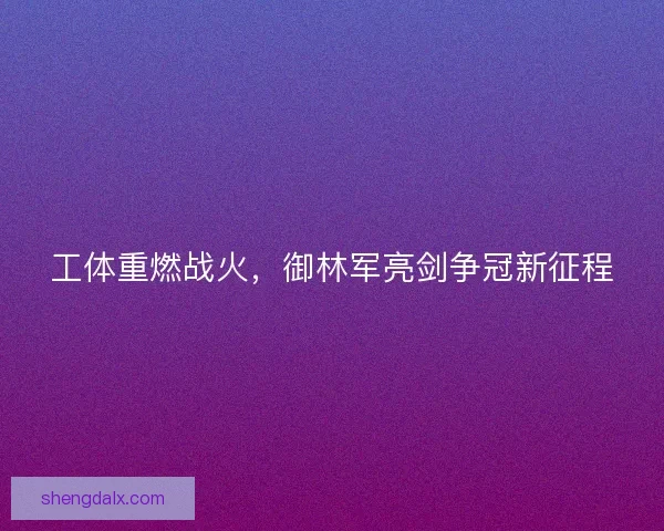 工体重燃战火，御林军亮剑争冠新征程